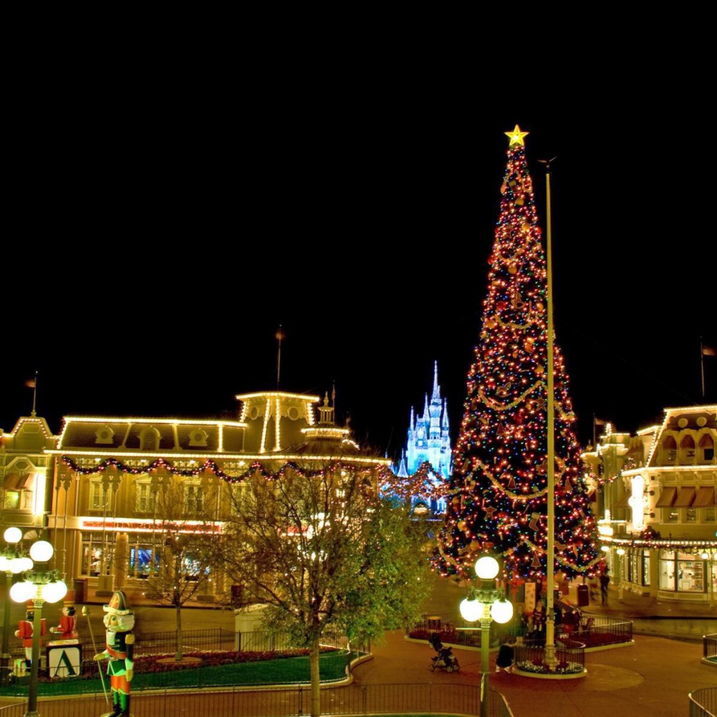 Рождество в Диснейленде