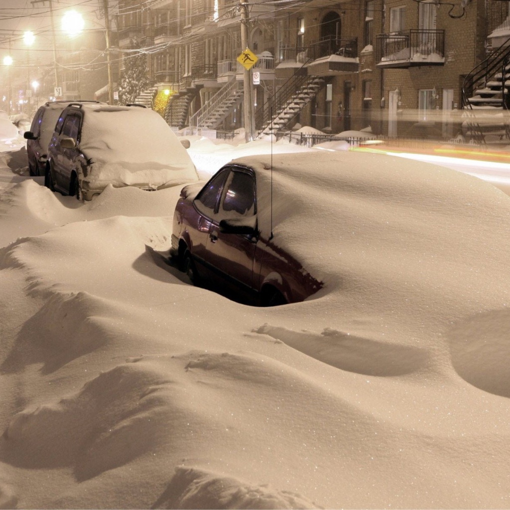 Рождественская ночь в городе