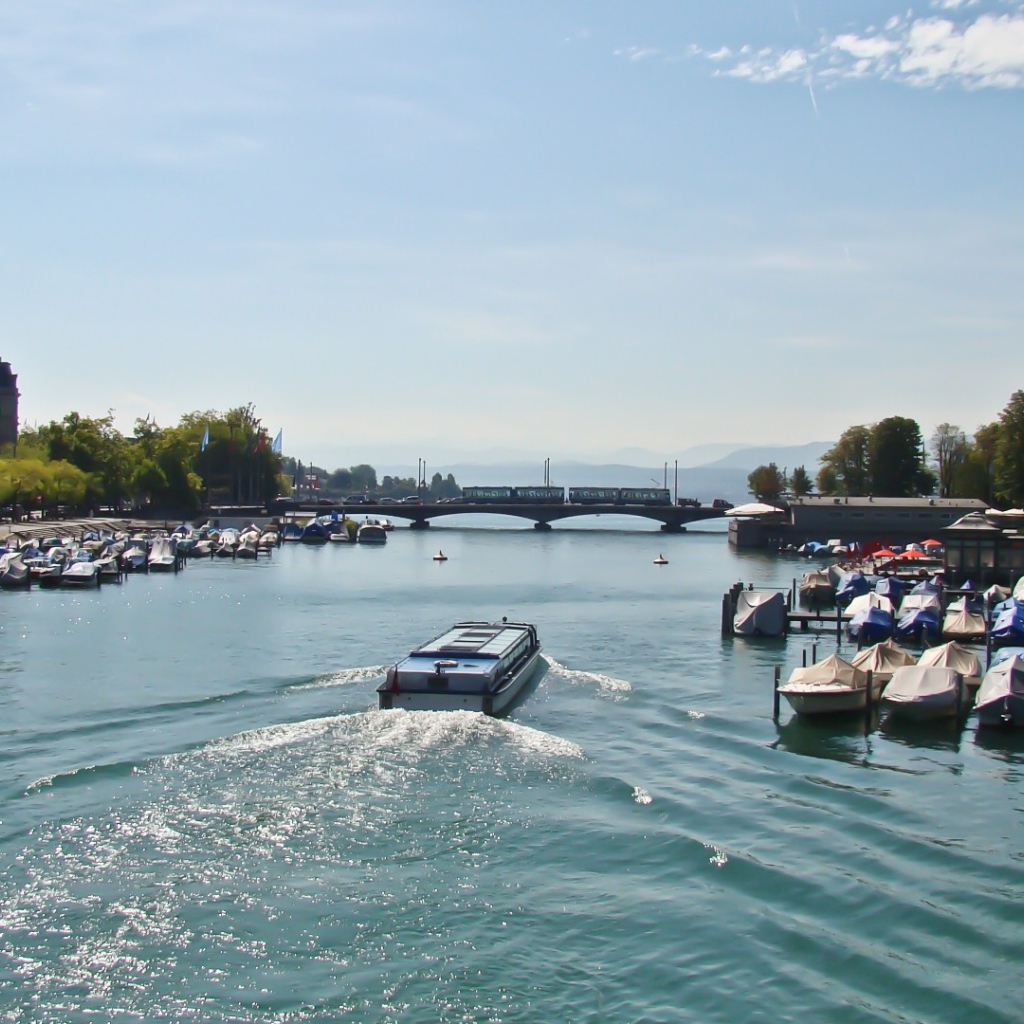 Пристань в Швейцарии