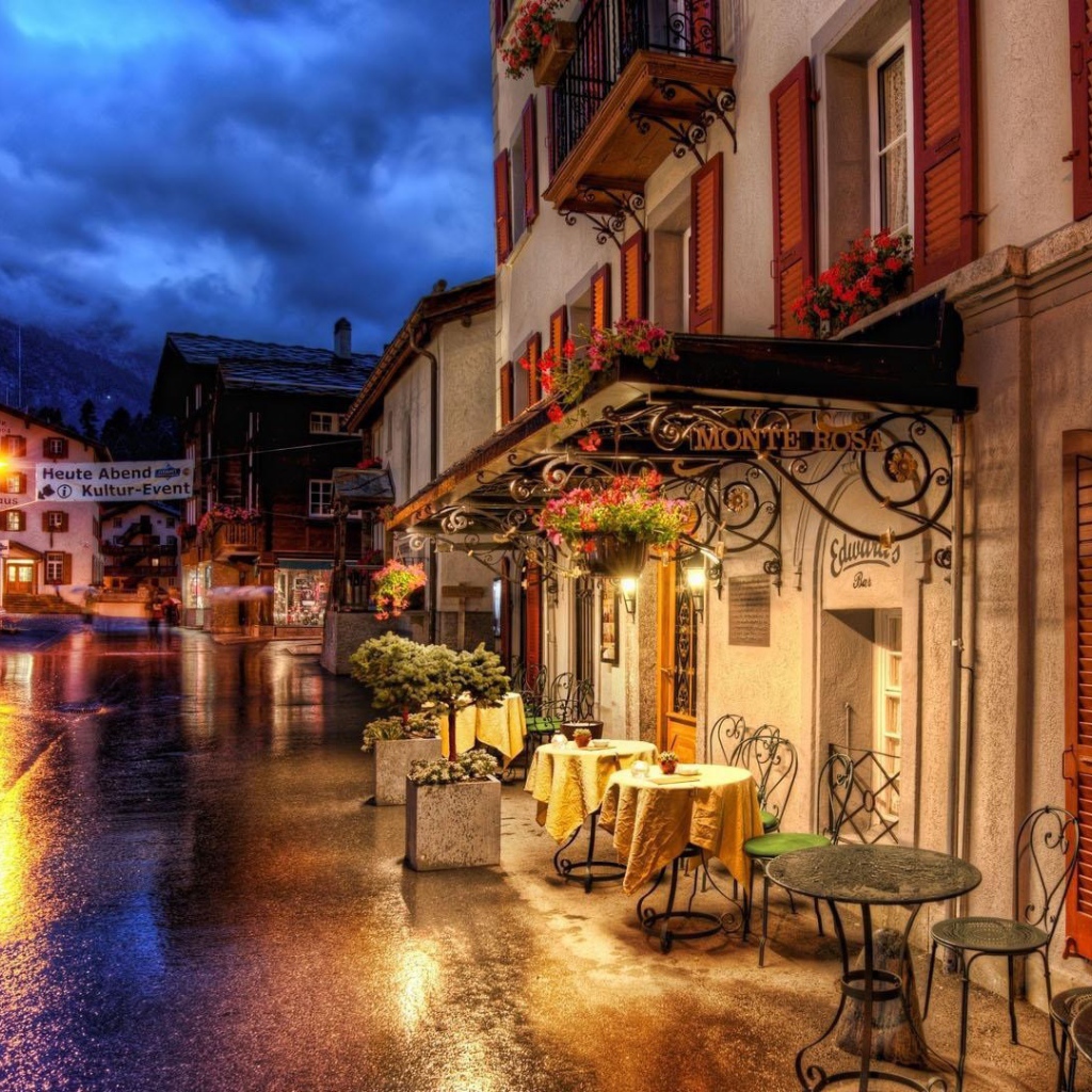 Улица после дождя