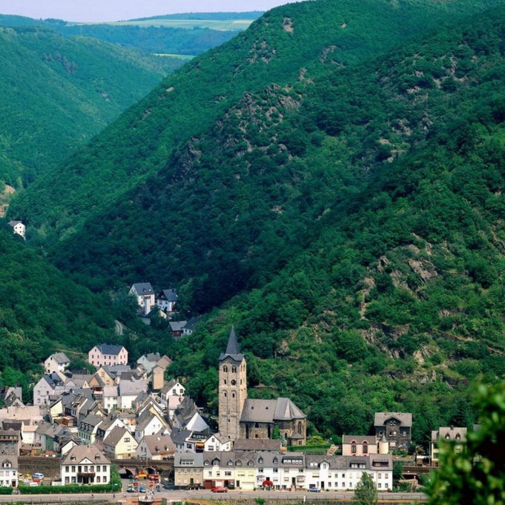 Архитектура города в горах