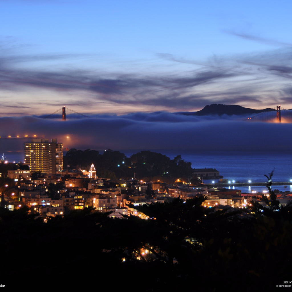 Мост в тумане