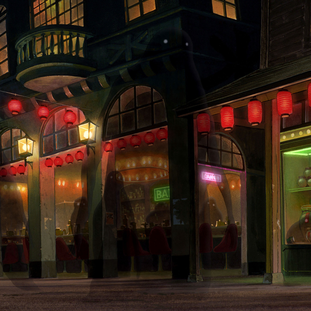 Ночная улица в китае