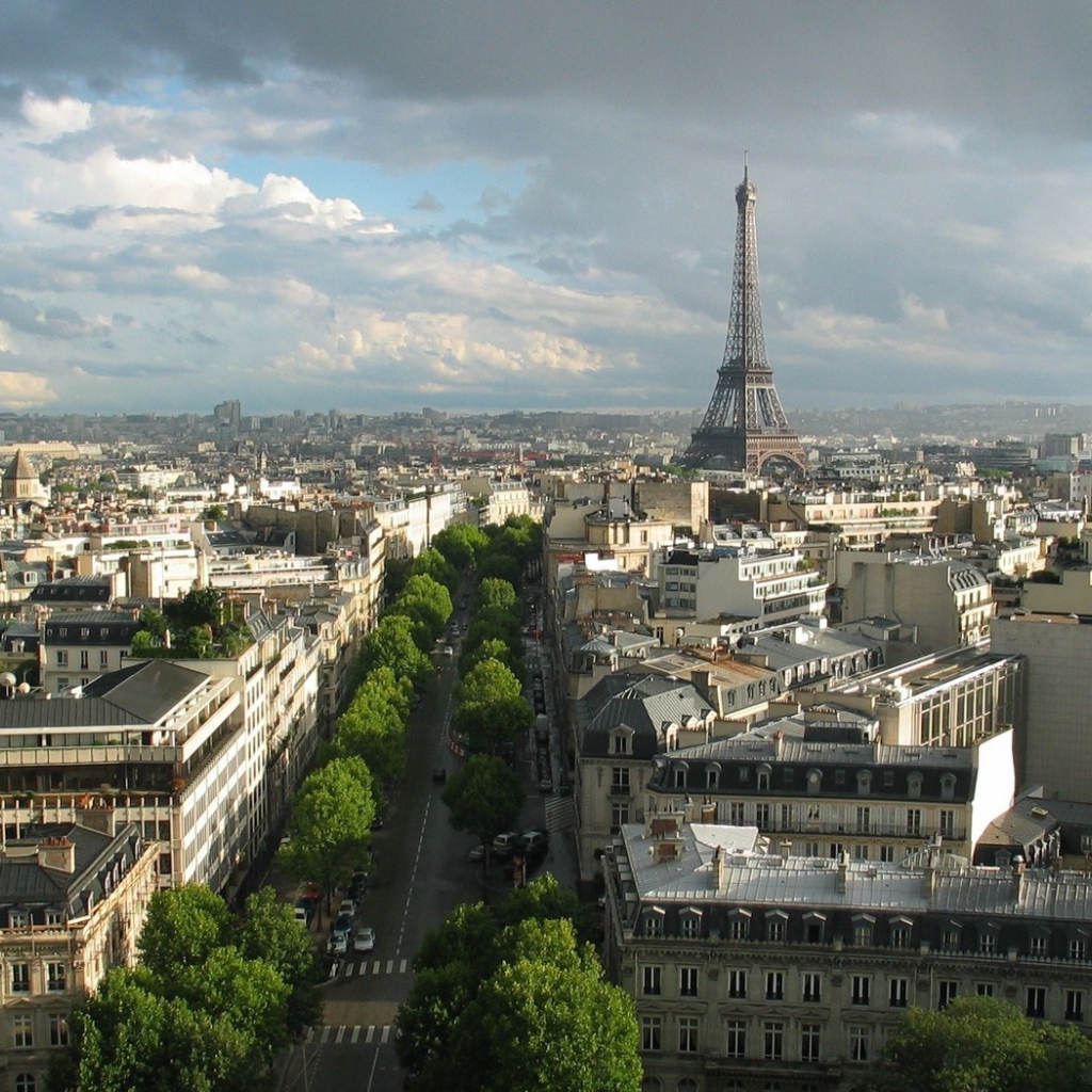 Улицы Парижа Франция