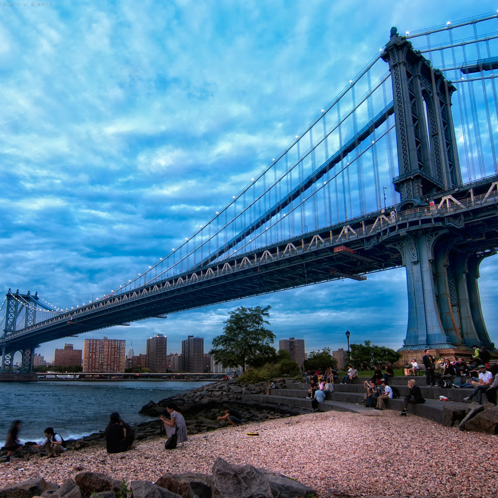 Мост в Нью-Йорке