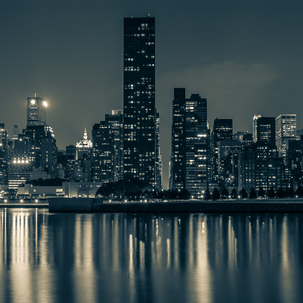 Небоскребы на манхеттен