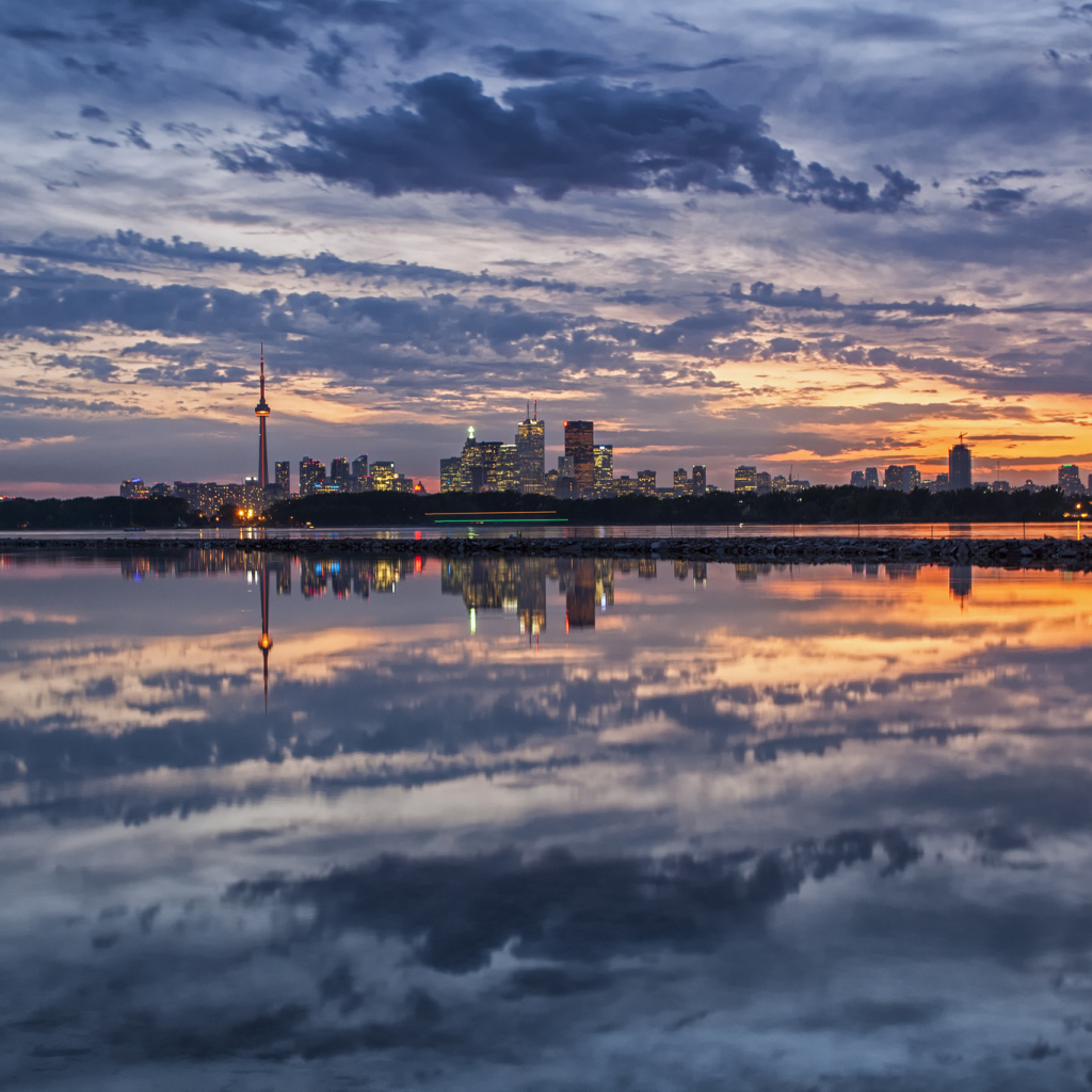 Торонто на закате