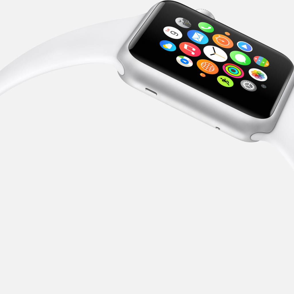 Белый цвет Apple Watch