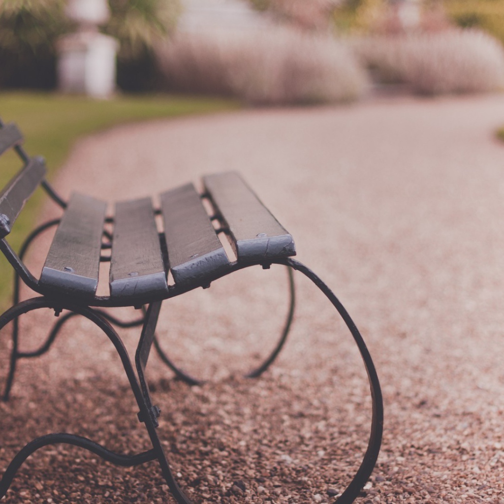 Cкамейка в парке