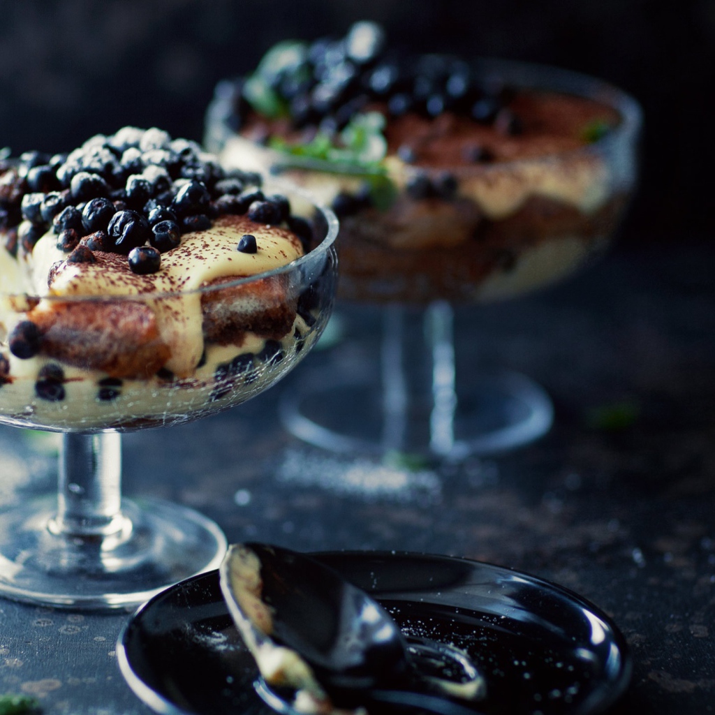 Черничный десерт