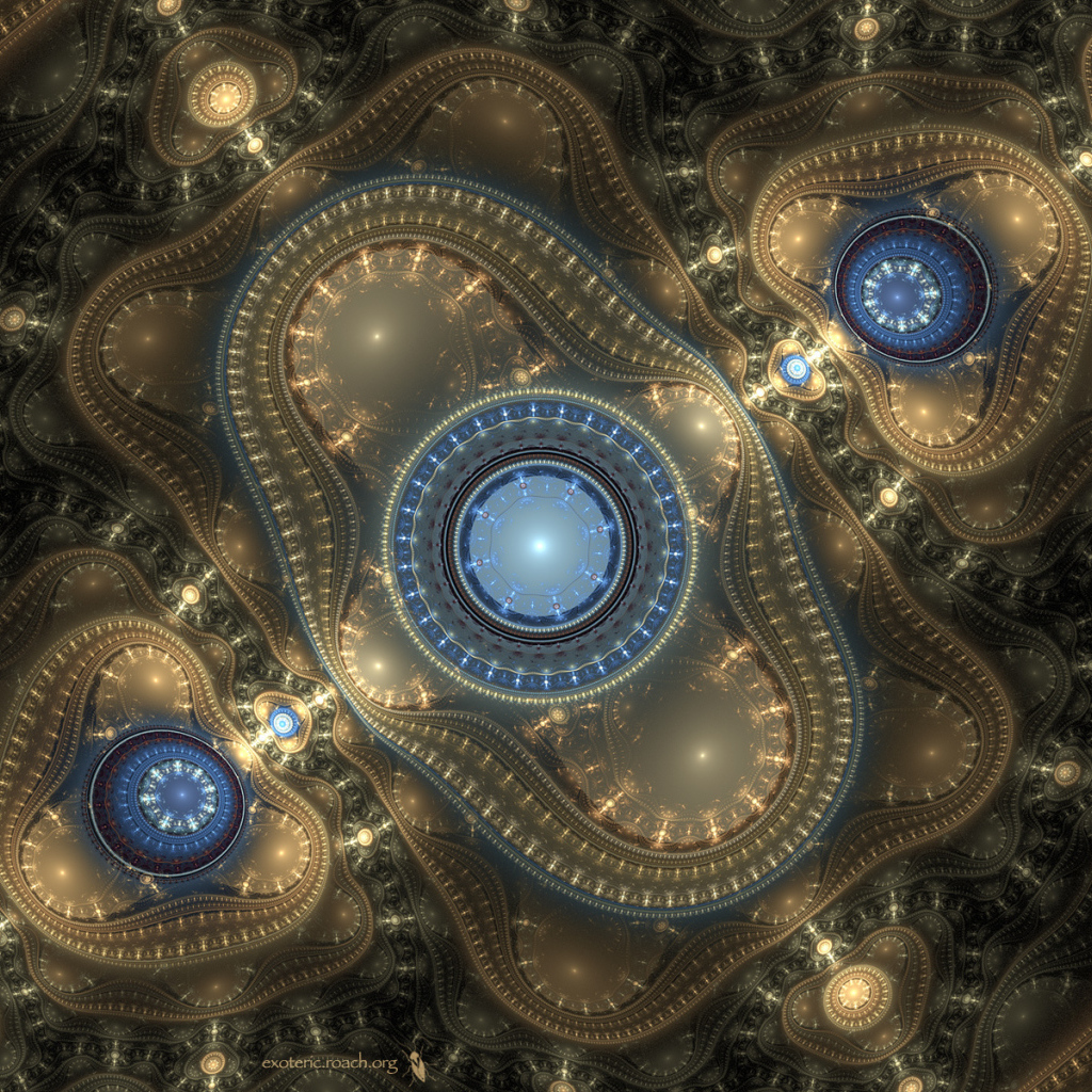 Яркие узоры стимпанк