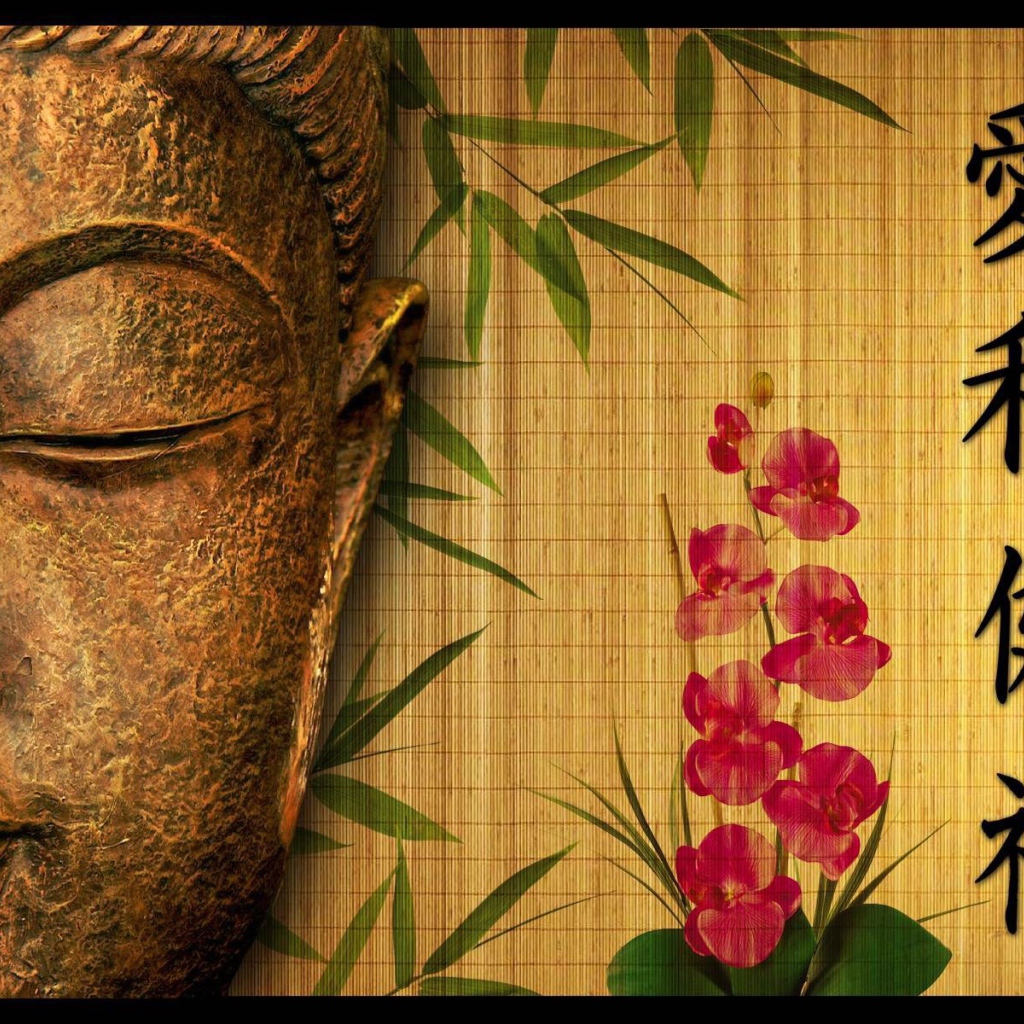 Будда на бамбуке