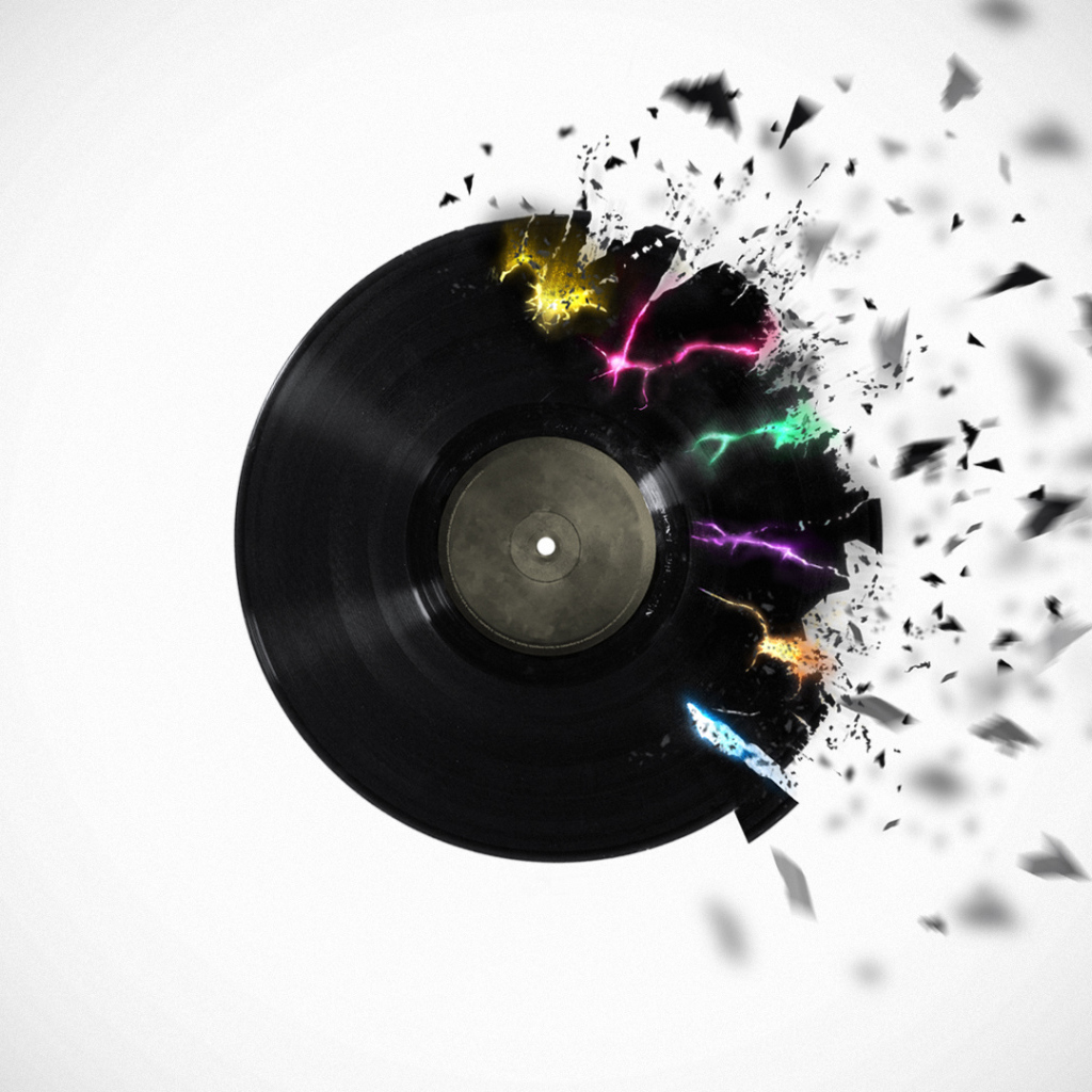 Горящая пластинка