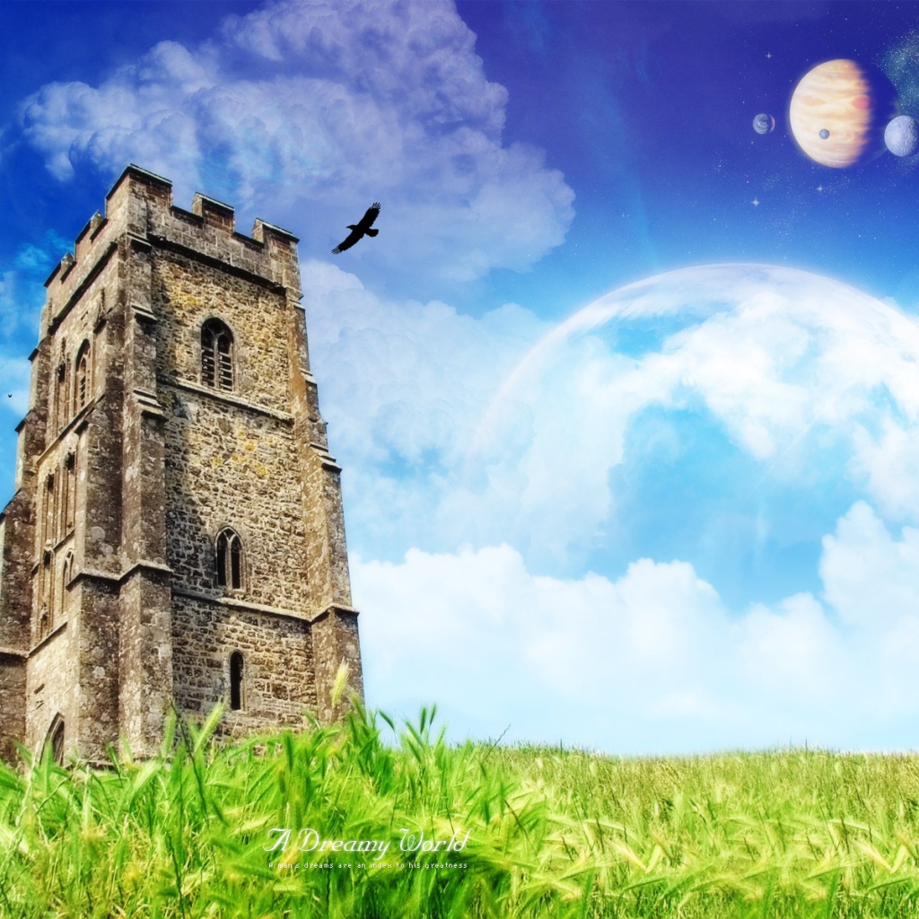 Замок в фантастическом мире