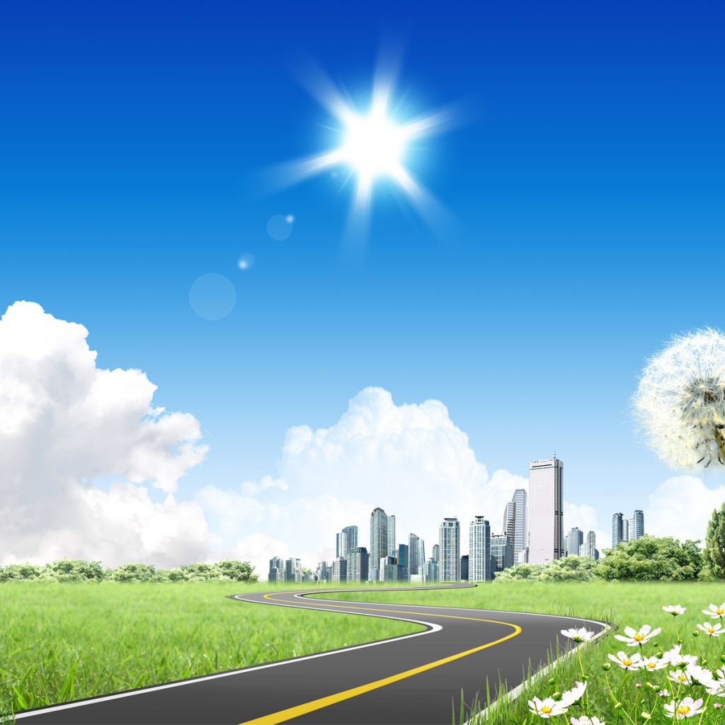 Город в будущем