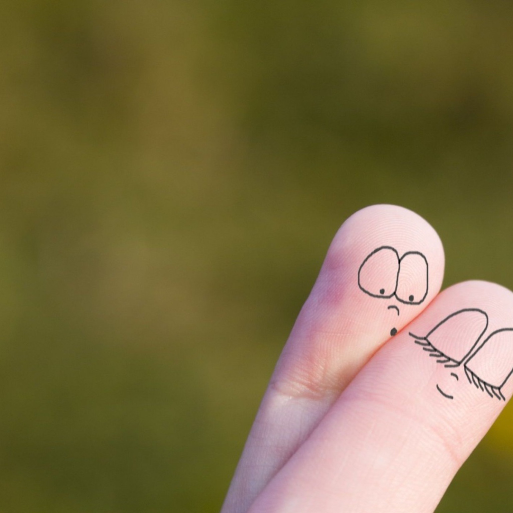 Рисунки на пальцах рук