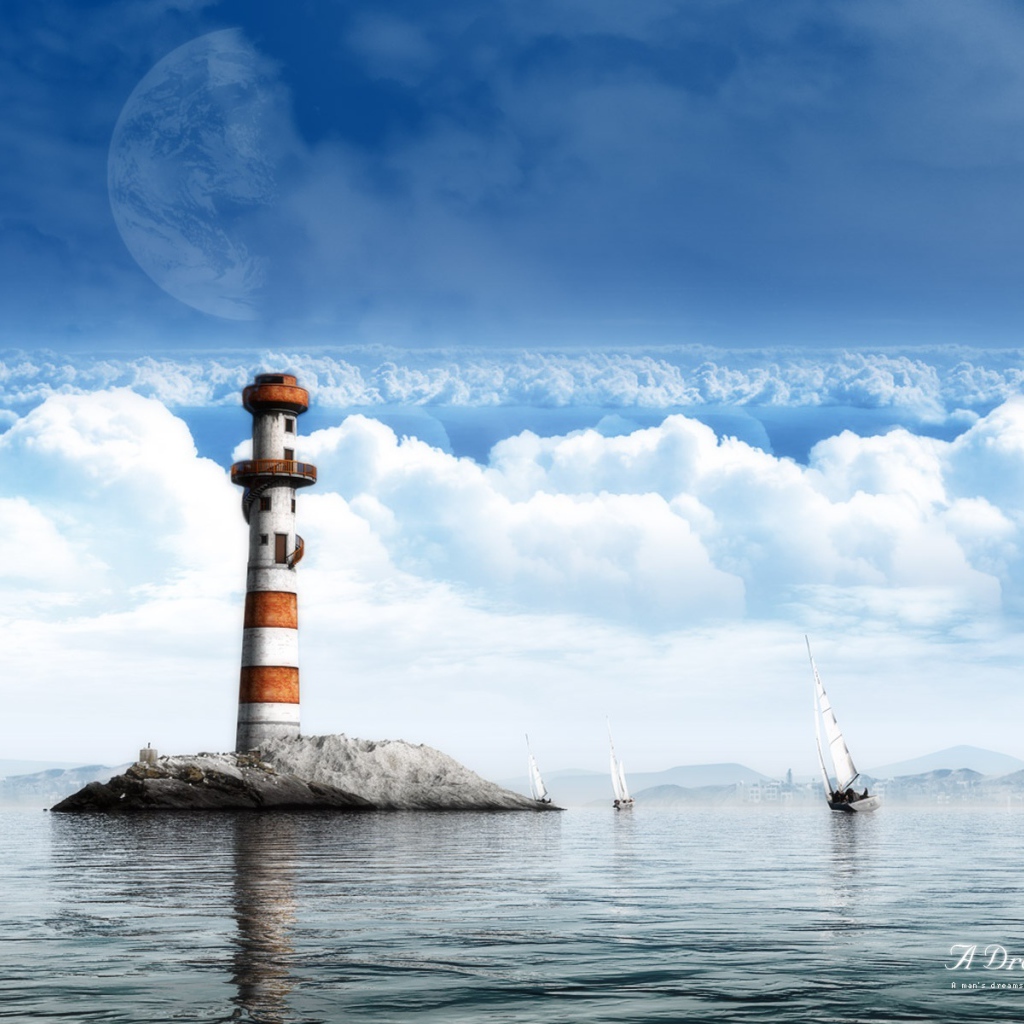 Маяк в фантастическом мире