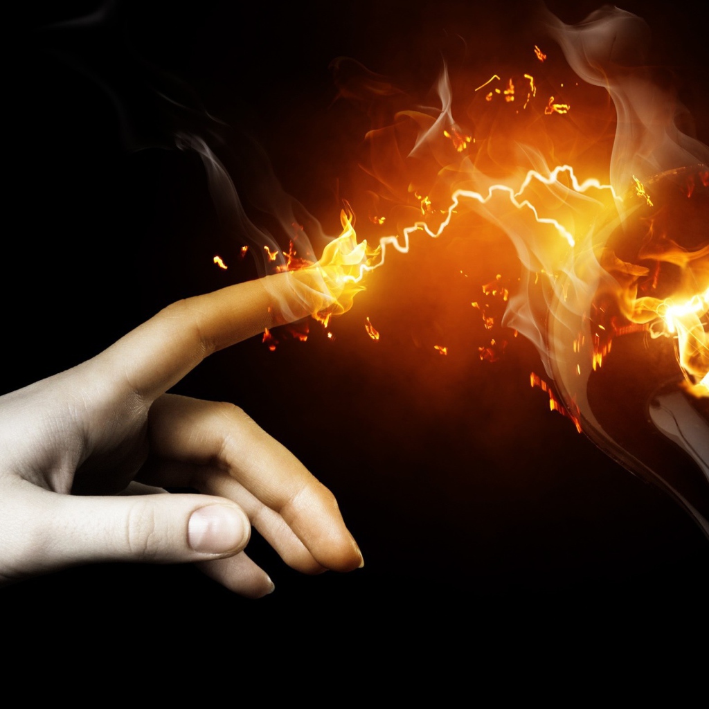 Рука и молния