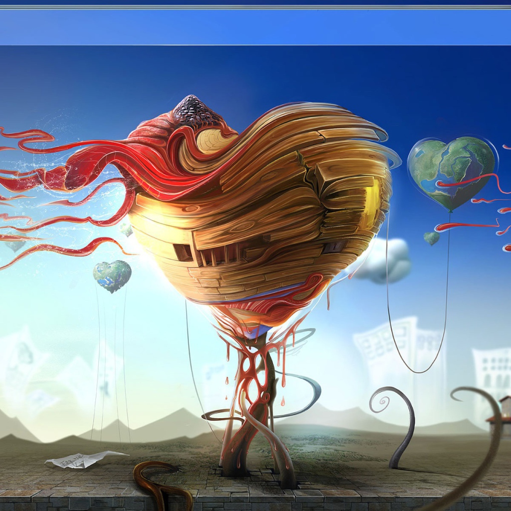 Летающее сердце