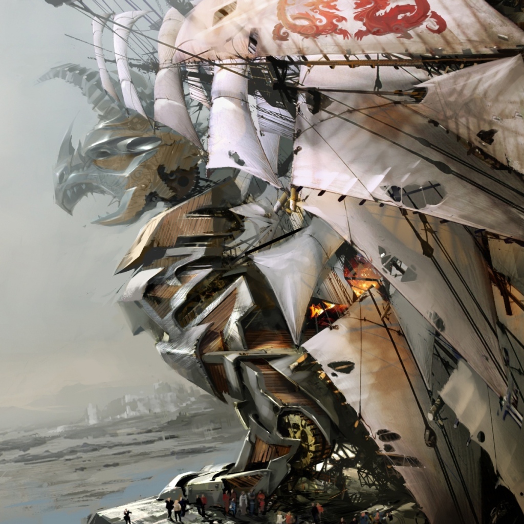 Железные паруса стимпанк