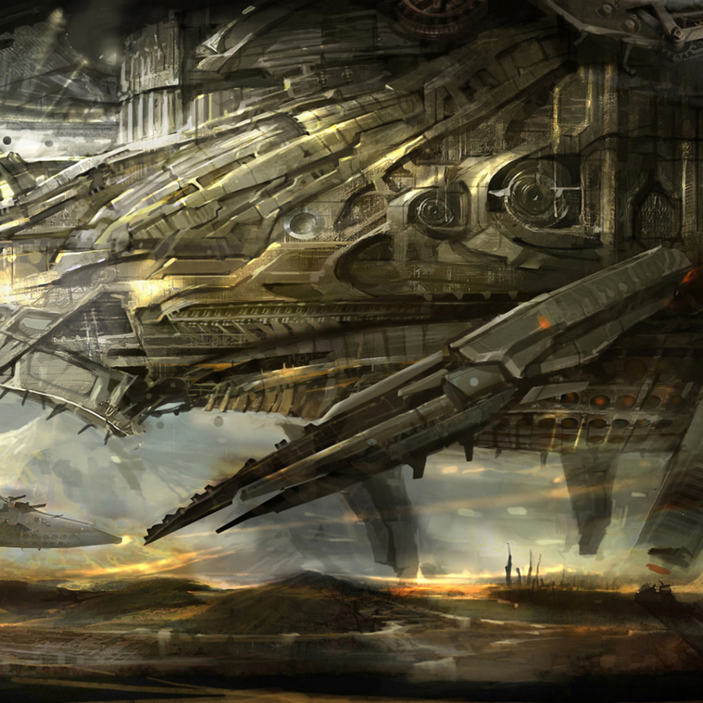 Сухопутный монстр стимпанк