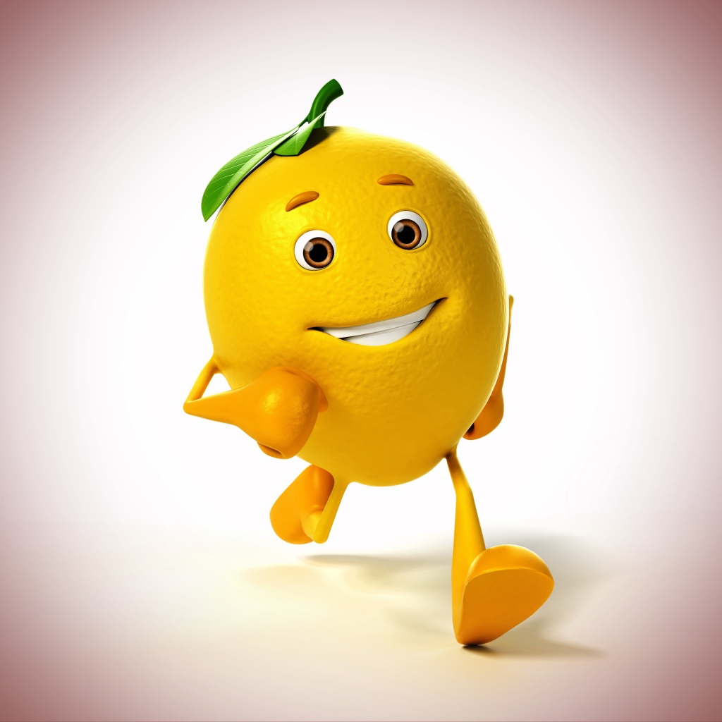 Лимон бежит навстречу