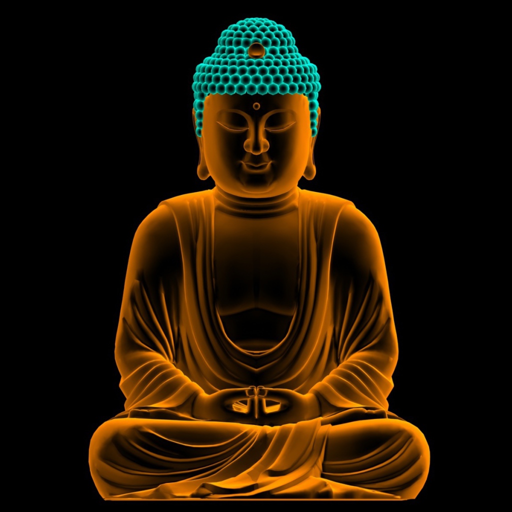 Neon Buddha