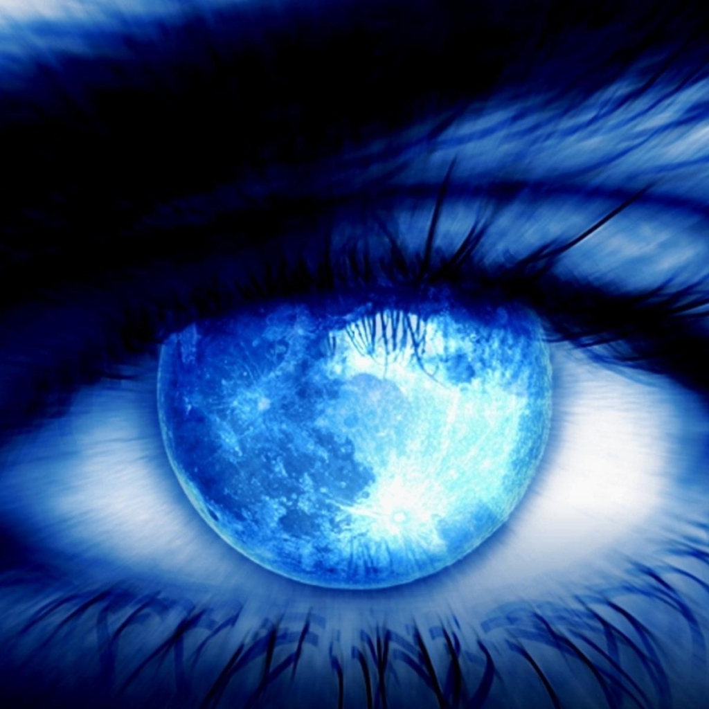 Неоновый глаз