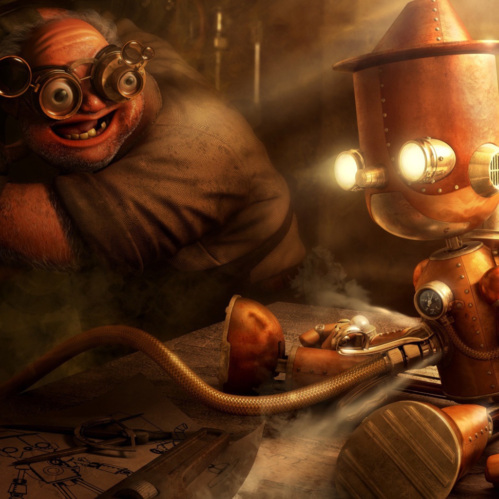 Буратино в стиле стимпанк