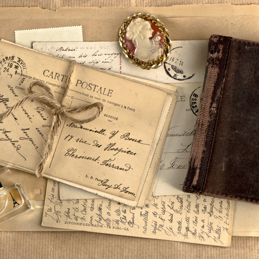 Ретро письма и духи