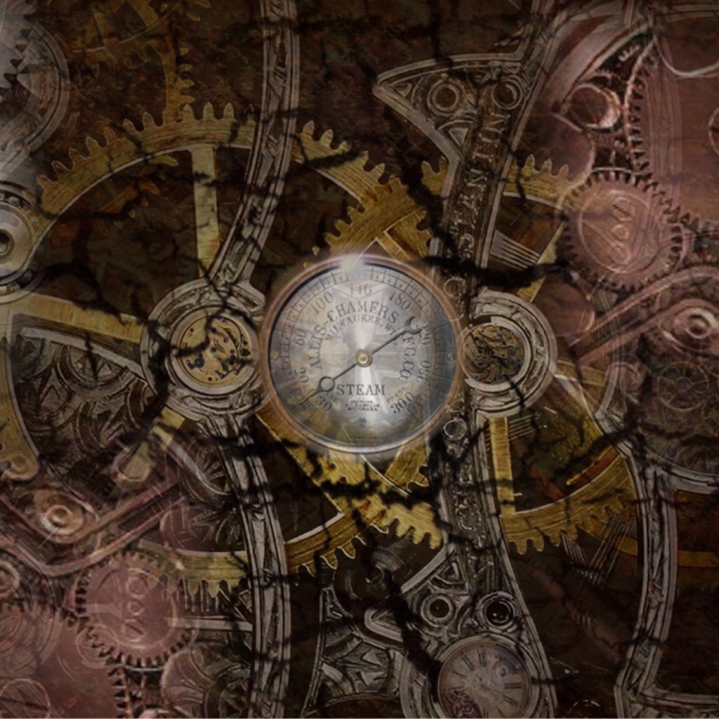 Бег времени стимпанк