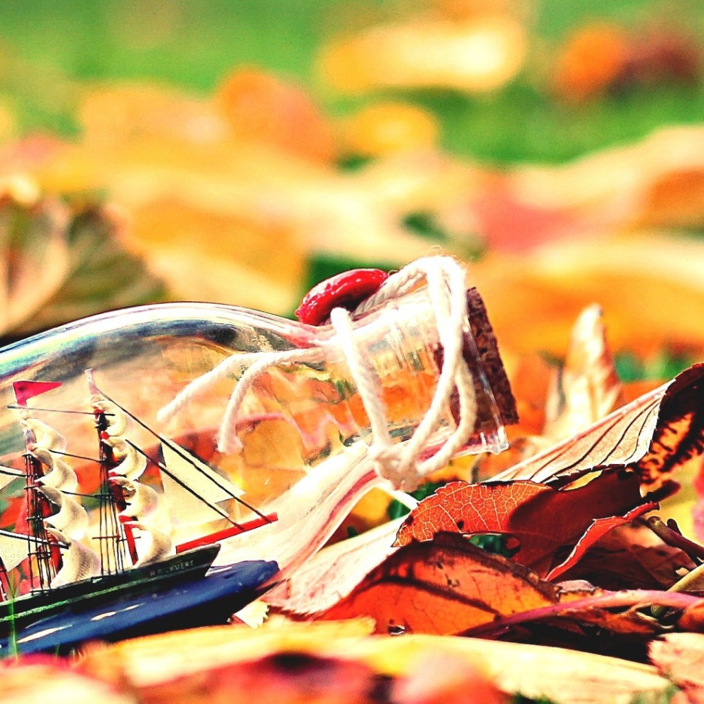 Кораблик в бутылке