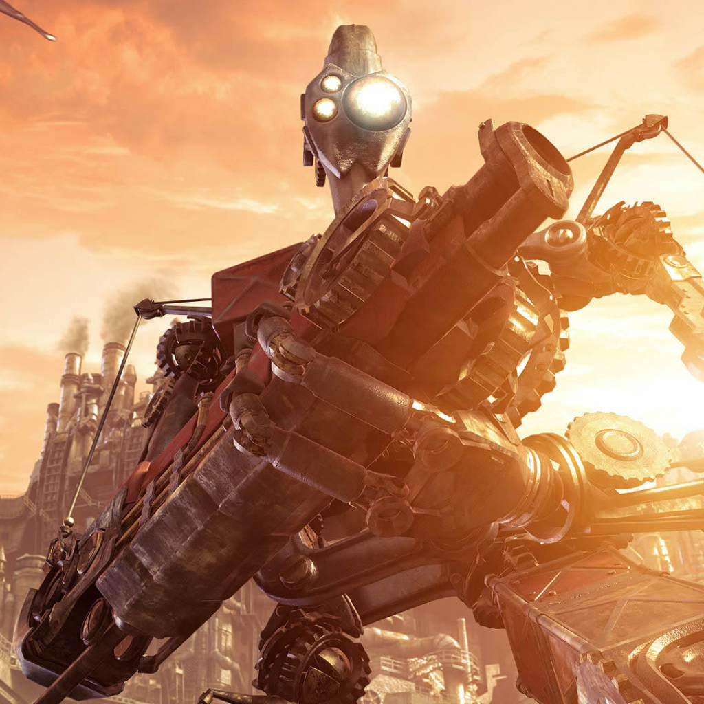 Робот будущего стимпанк