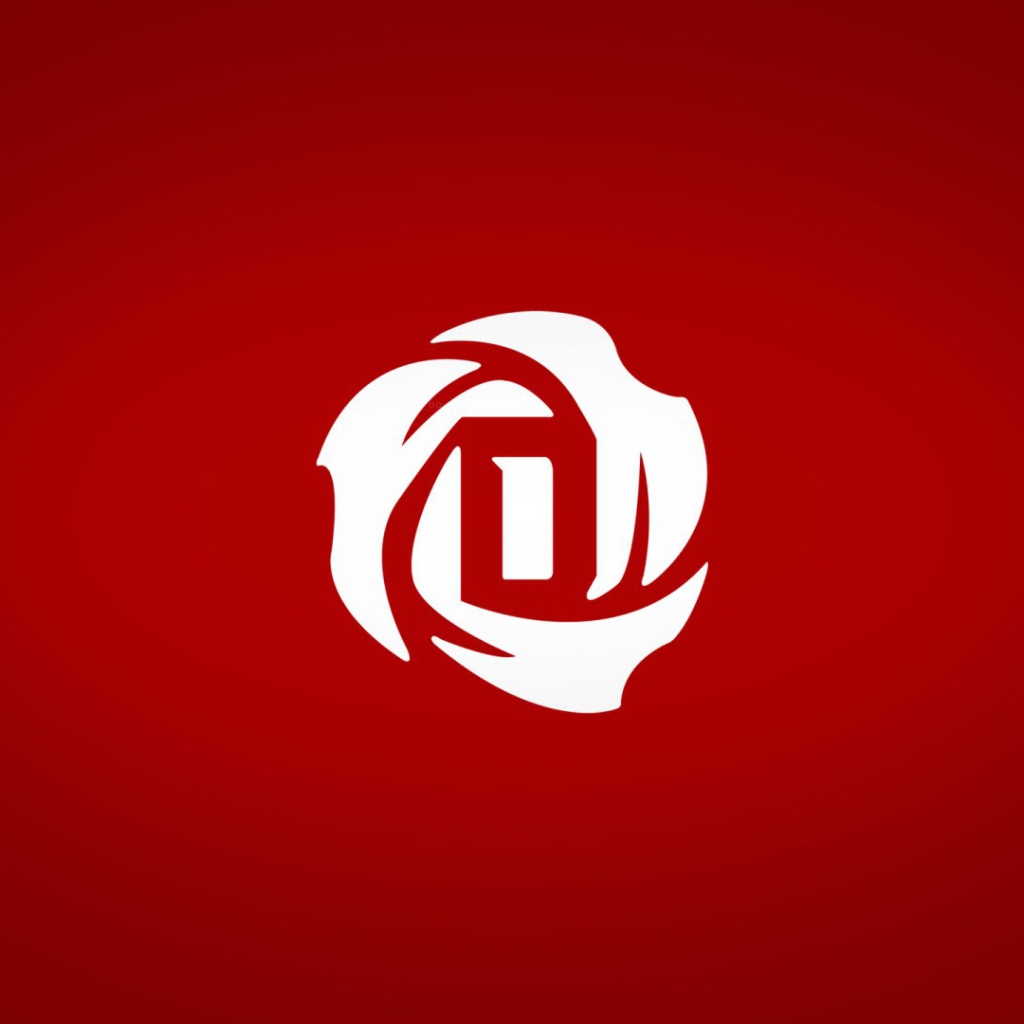 Стилизованный цветок 