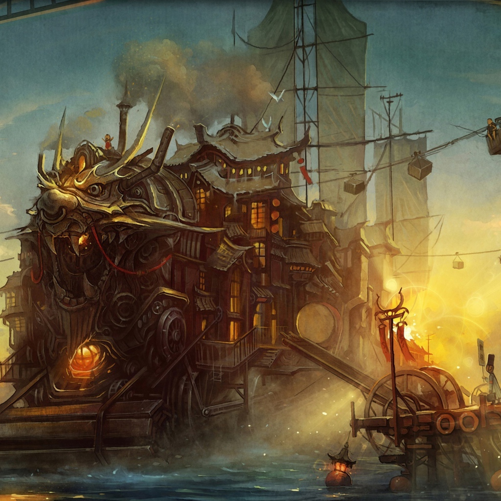 Техно монстр стимпанк