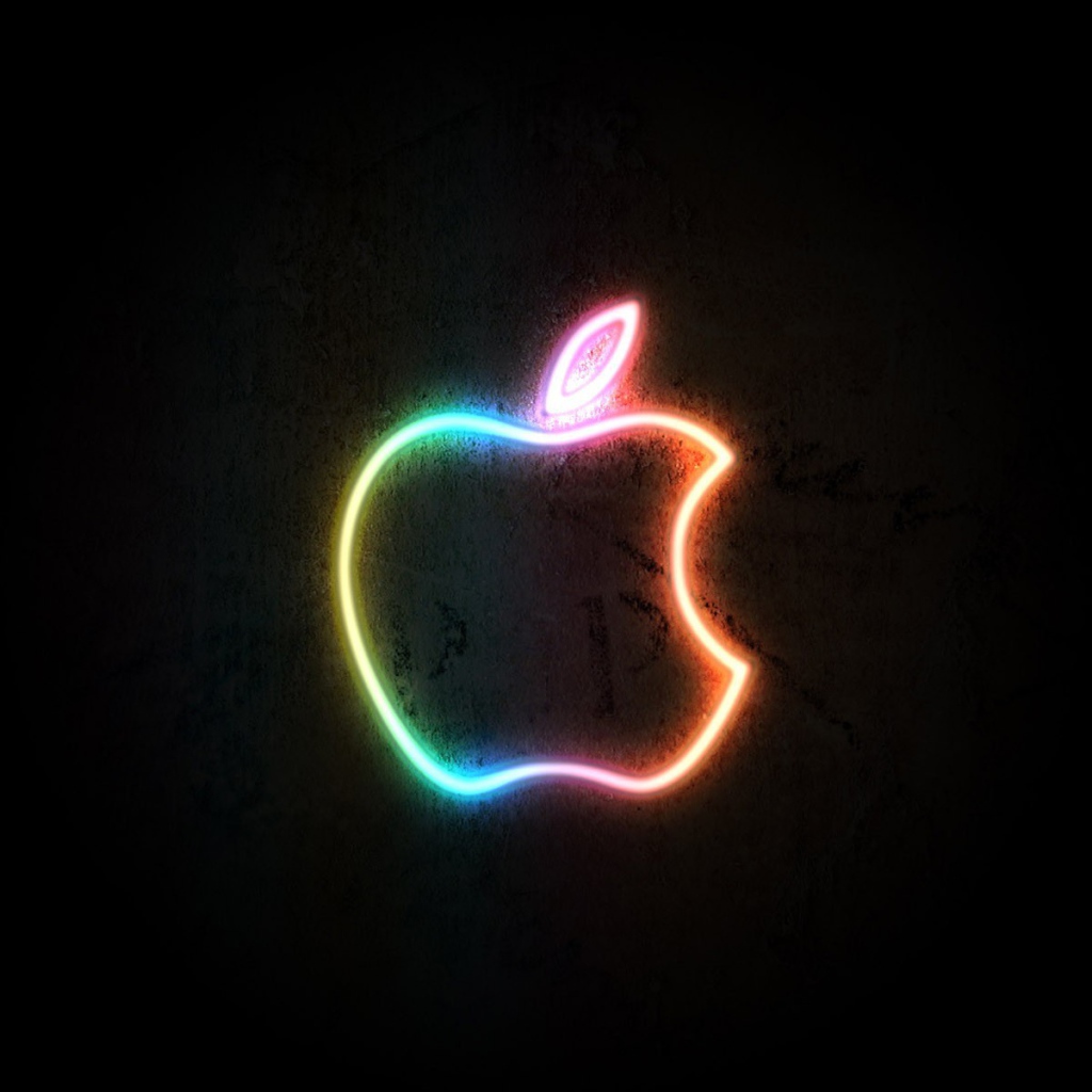 Неоновое яблоко