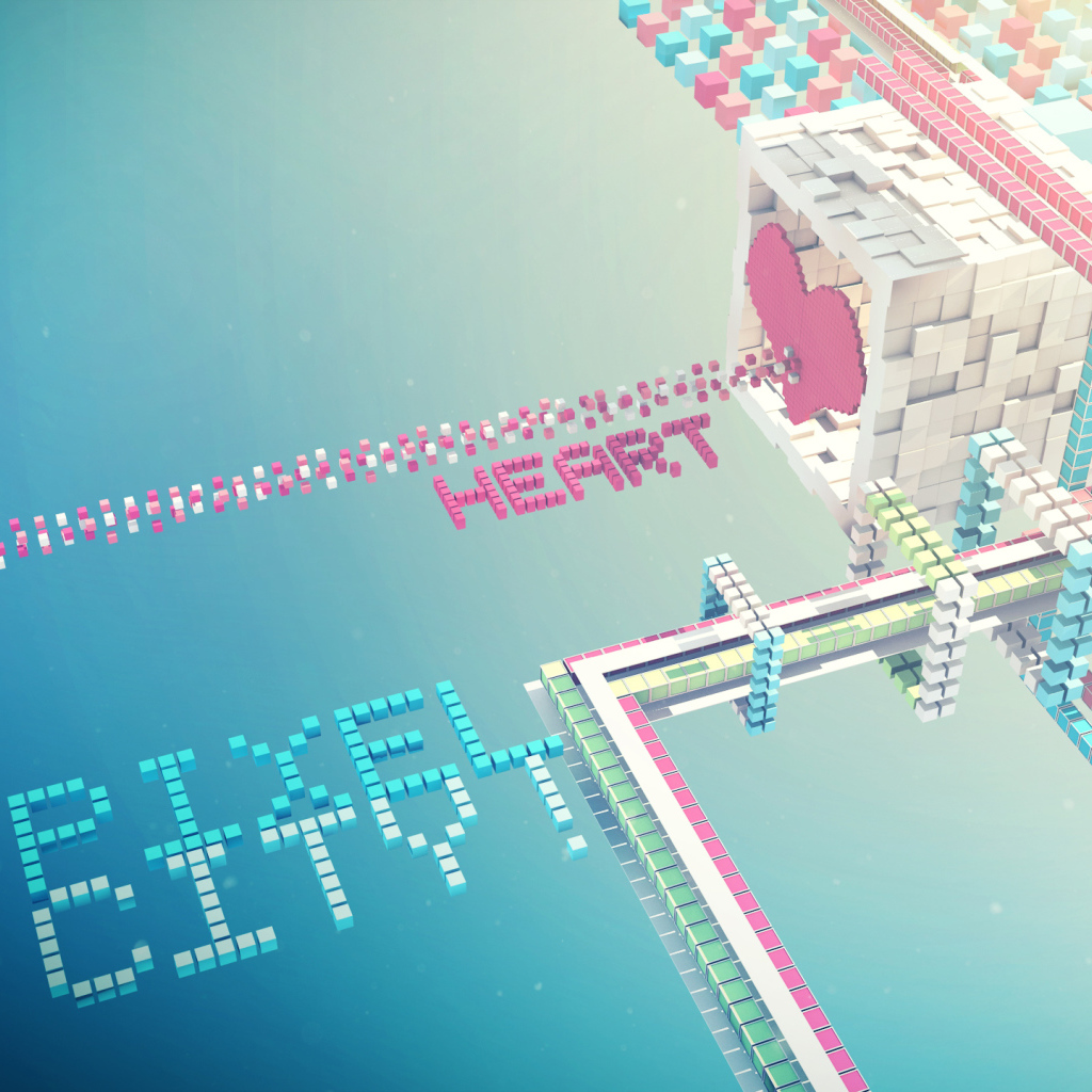 Город из кубиков