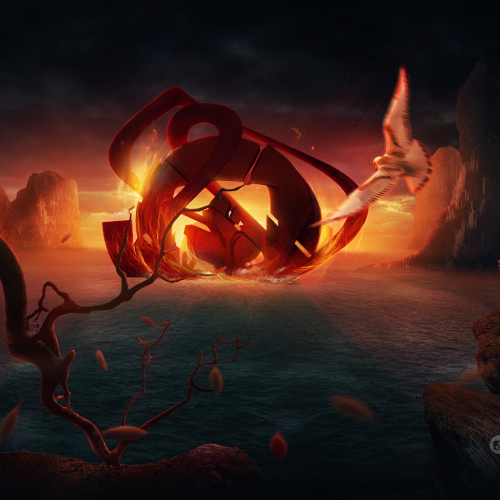 Эмблема в огне