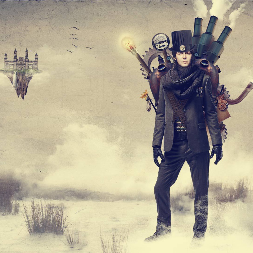 Путешественник в стиле стимпанк