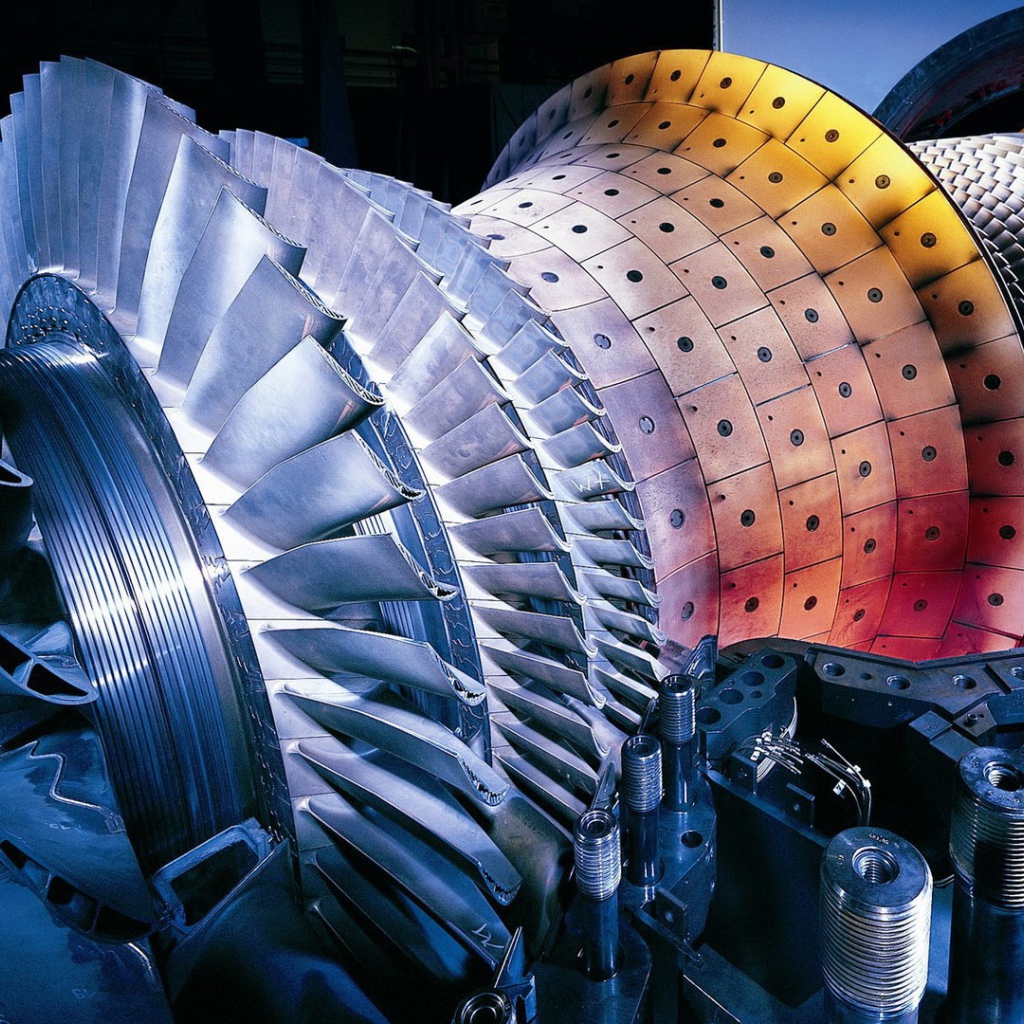 Турбина электростанции