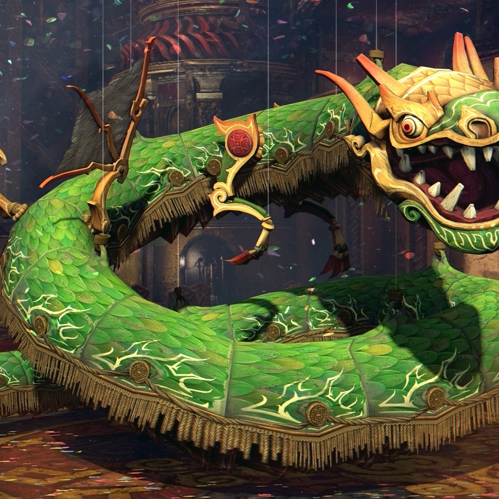 Дракон марионетка