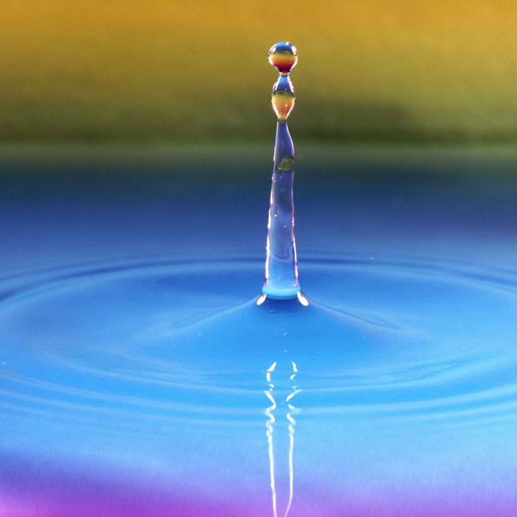 Световая вода. Наличие света в воде
