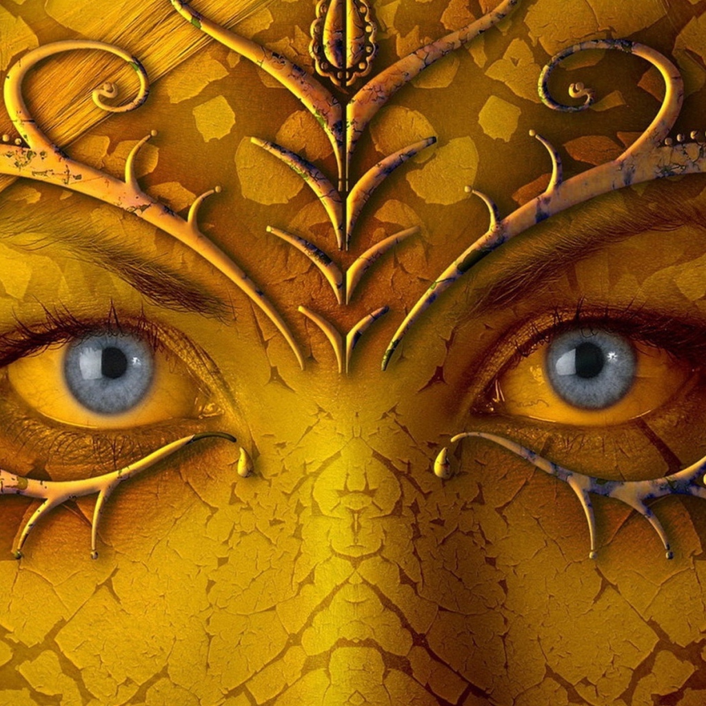 Разрисованное лицо