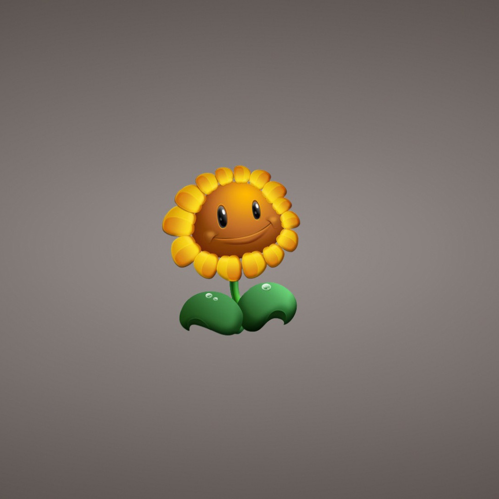 Пластиковый подсолнух