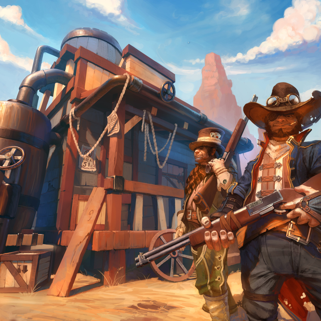 Бандиты на диком западе