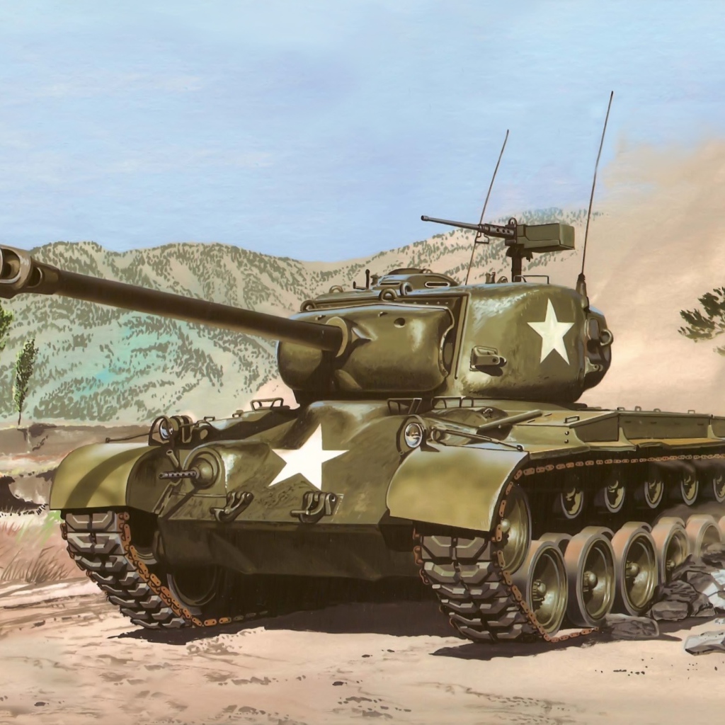 Американский средний танк М-26