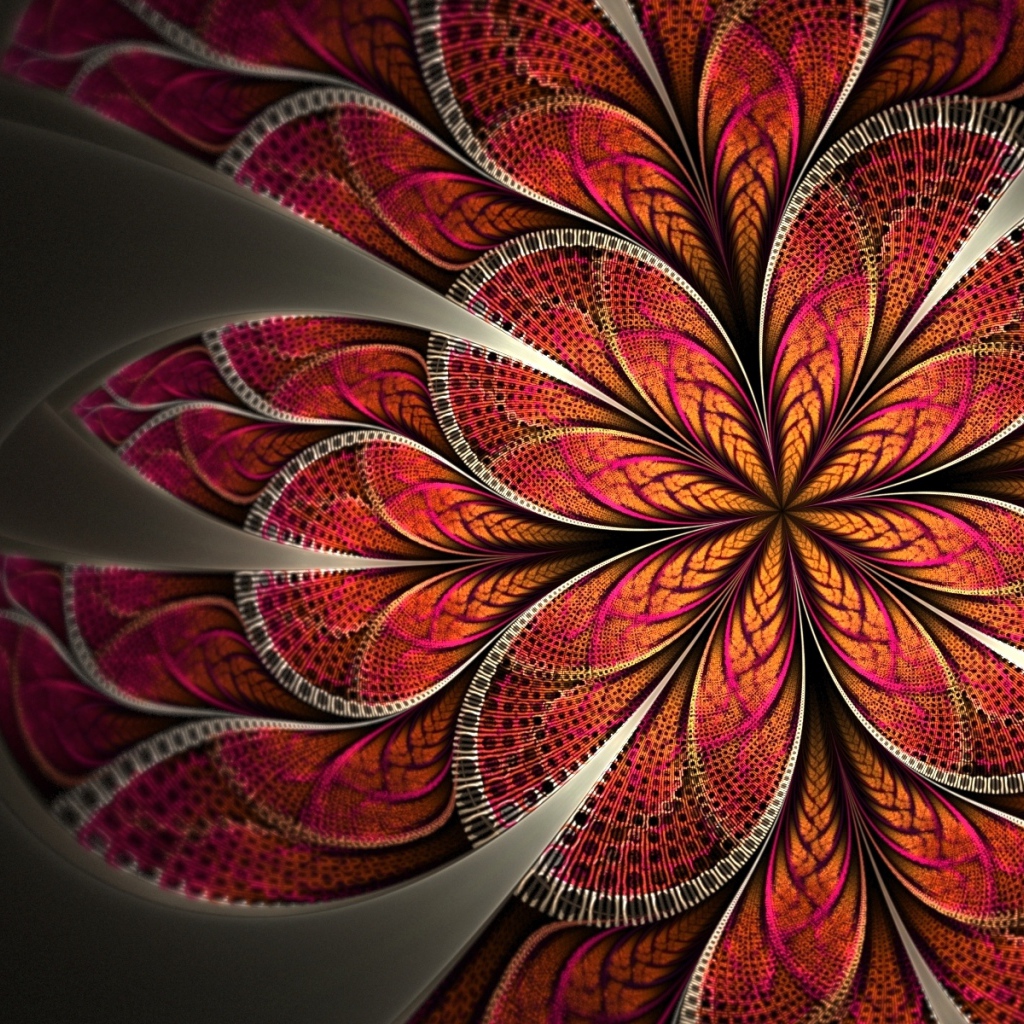 Узор цветок