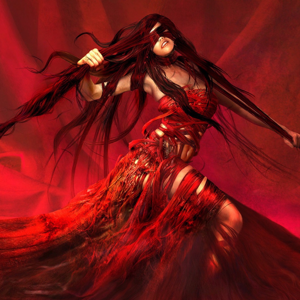 Женщина в движении