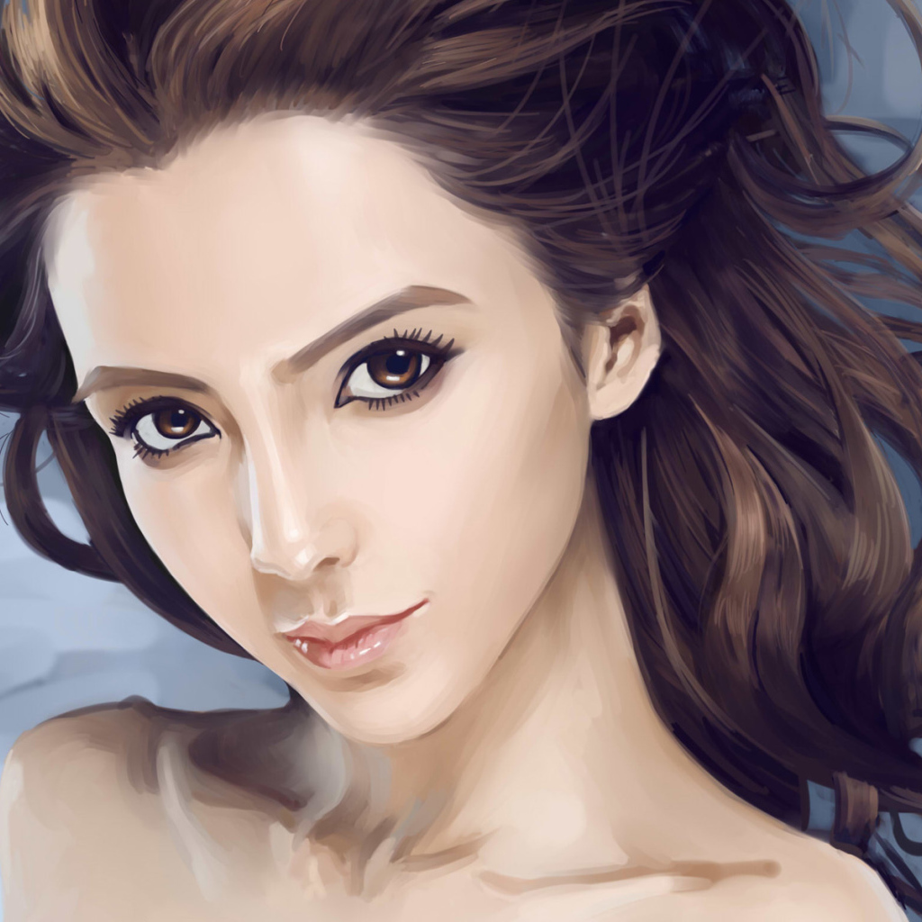 Портрет девушки с выразительным взглядом