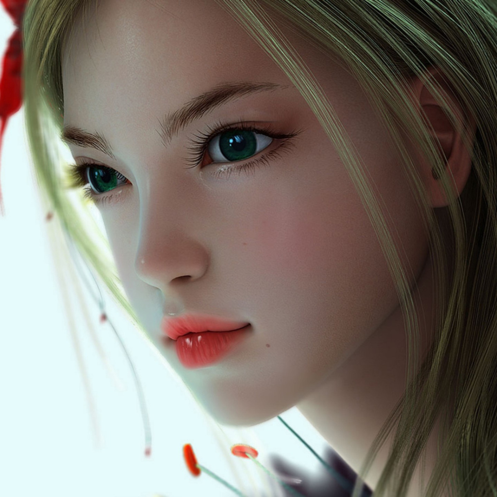 Картина портрет девушки